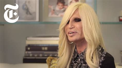 donatella versace interview